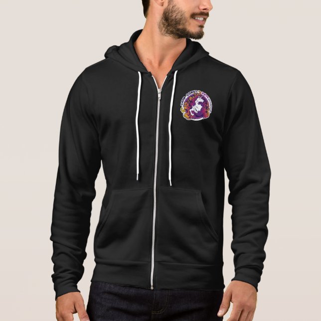 La sudadera con capucha de los hombres sensibleros (Anverso)