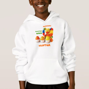 La sudadera con capucha de Pascua del huevo de los