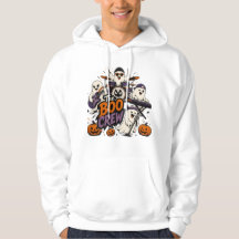 La sudadera con capucha para hombres The Boo Crew 