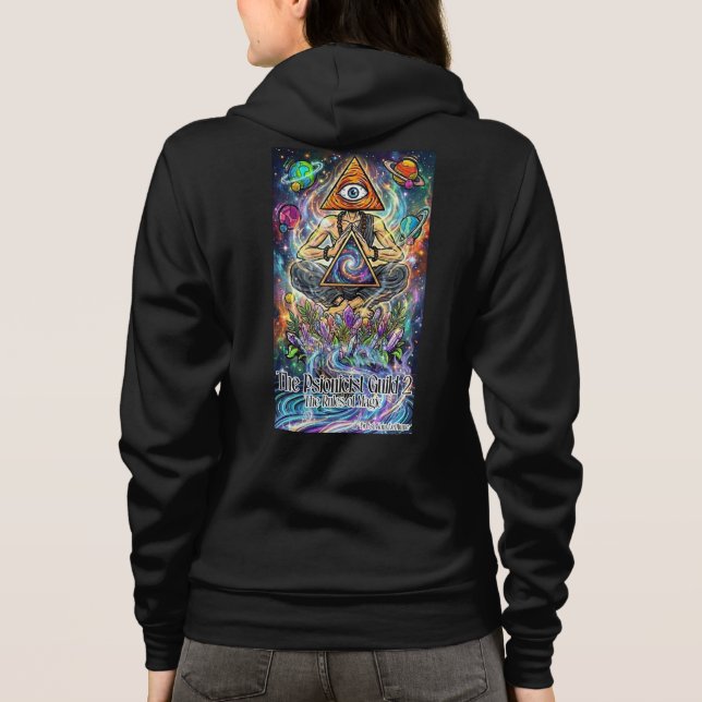 La sudadera con cremallera de The Psionicist Guild (Reverso)