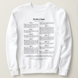La Sudadera De La Carta De Derechos