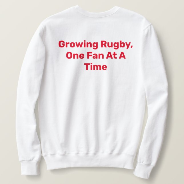 La sudadera del Rugby Rant (Reverso del diseño)