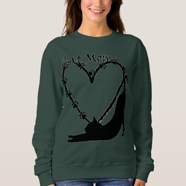 La sudadera perfecta de la mamá del gato (Anverso)