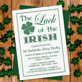 La suerte de la invitación irlandesa al Día de San