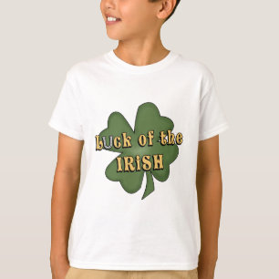 La suerte del irlandés embroma la camiseta