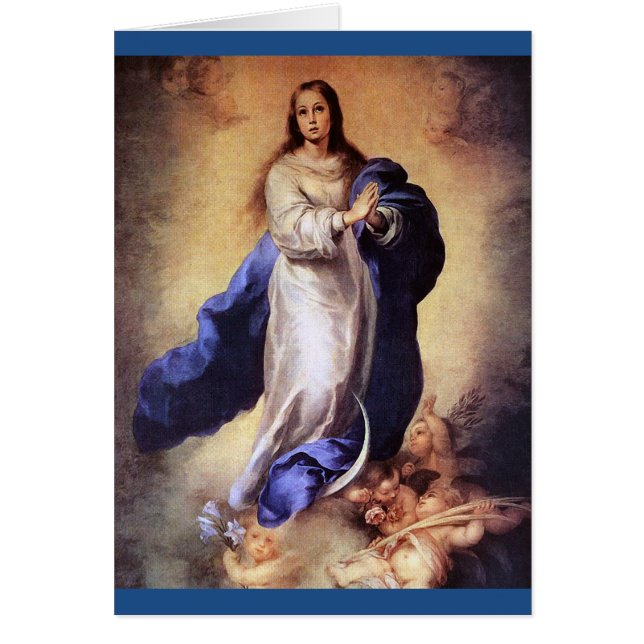 LA SUPOSICIÓN DEL VIRGEN MARÍA BENDECIDO (Frente)