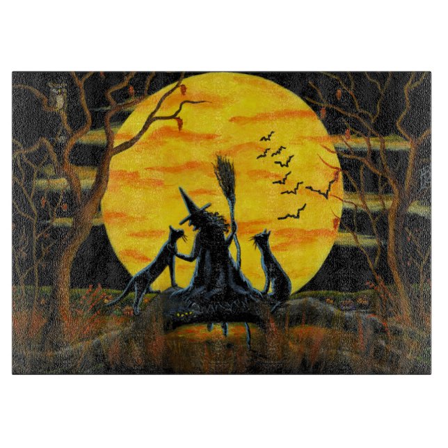 La tabla de cortar de Halloween, paciencia, (Anverso)