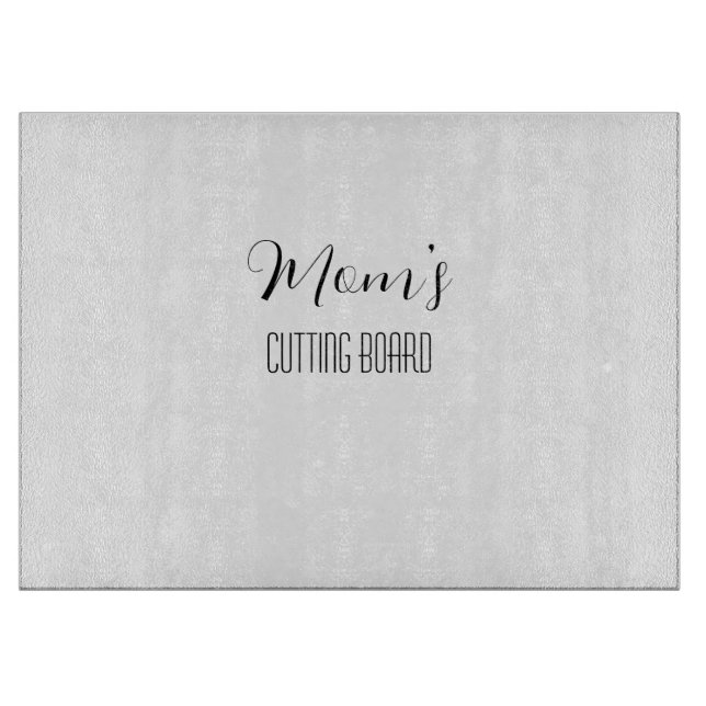 La tabla de cortar de mamá (Anverso)