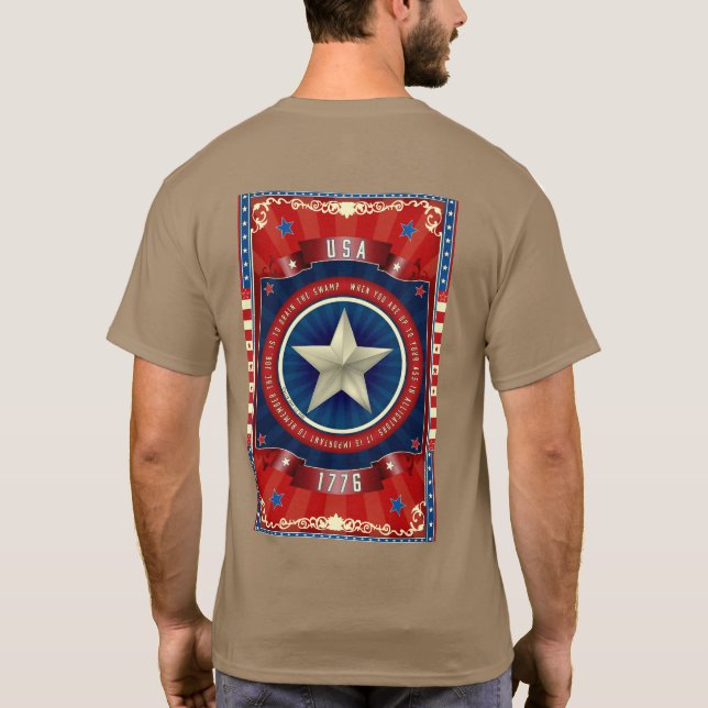 La tarea es drenar la camiseta del pantano (Reverso)