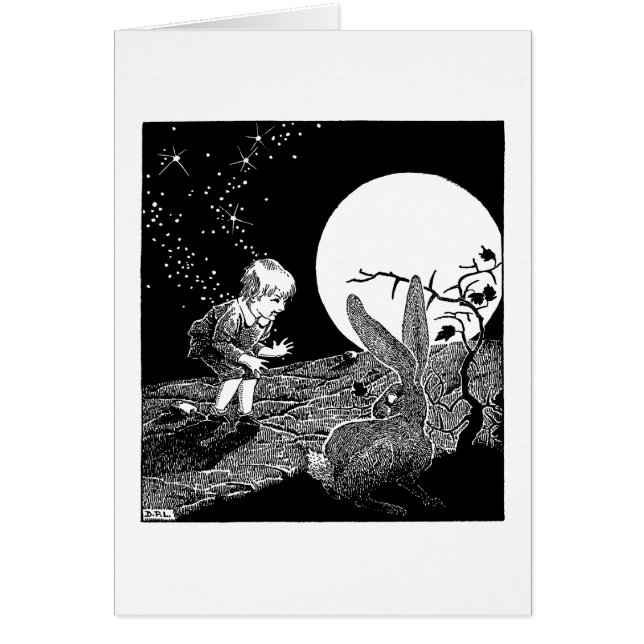 La tarjeta 2 de las liebres (Frente)