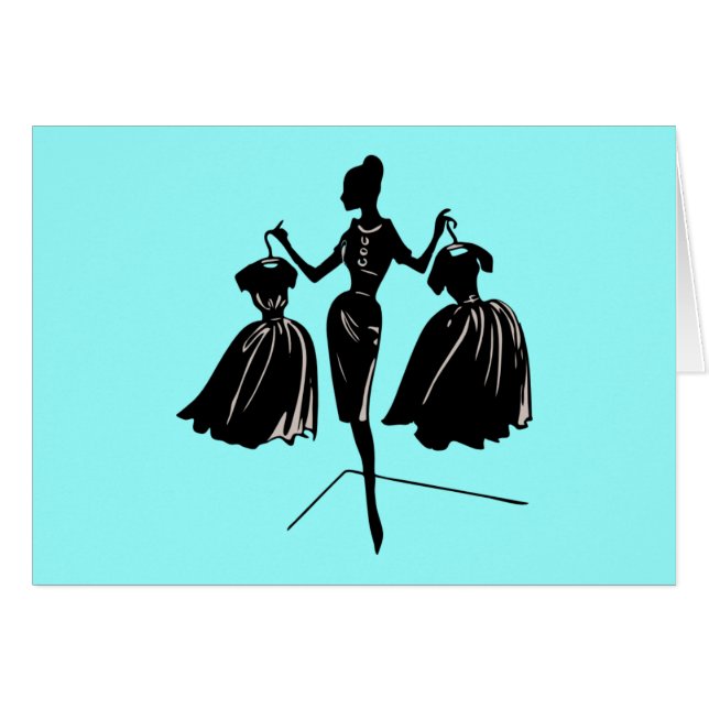 La tarjeta Audrey (azul) (Anverso (Horizontal))