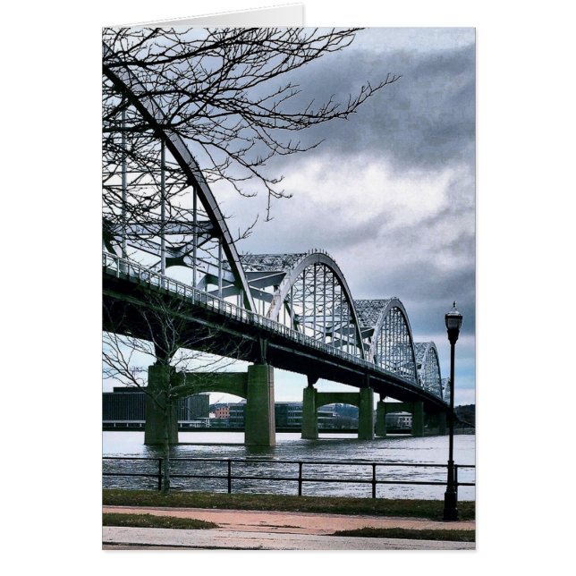 La tarjeta centenaria del puente (Frente)