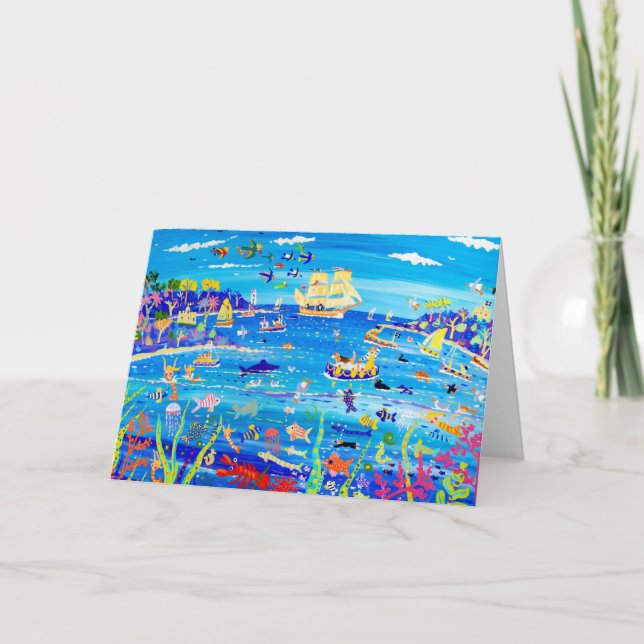 La tarjeta Darwin el tintóreo de Juan vuelve de (Anverso)