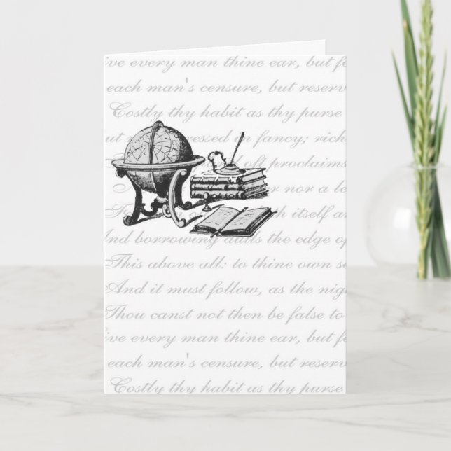 La tarjeta de agradecimiento al graduado (Anverso)