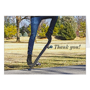 La tarjeta de agradecimiento de Ollie Painterly