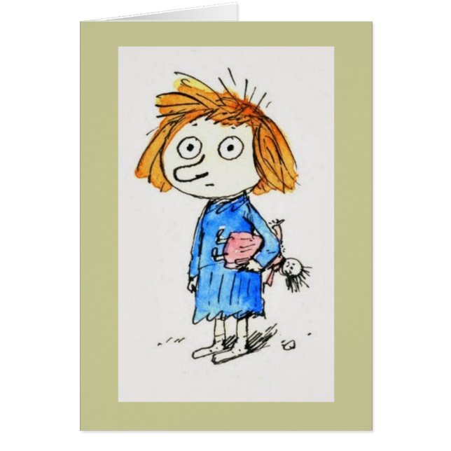 La tarjeta de Alicia (Frente)