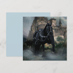 La Tarjeta de Caballo Medieval - Tarjeta de Felici