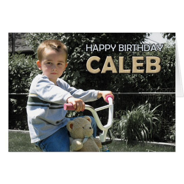 La tarjeta de Caleb (Anverso (Horizontal))
