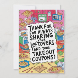 La Tarjeta de Compañero de Habitación Foodie