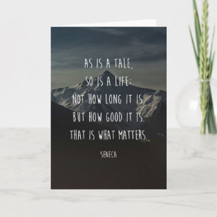 La tarjeta de condolencia "al igual que un cuento,