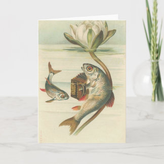 la tarjeta de cosecha de Singing Fish