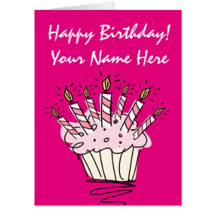 La tarjeta de cumpleaños de gran tamaño más grande