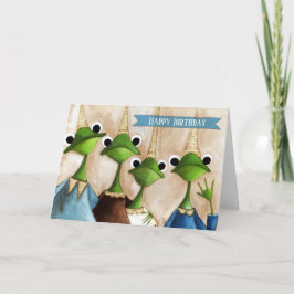 La tarjeta de cumpleaños de la pandilla