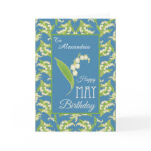 La tarjeta de cumpleaños de Lilies puede ser perso