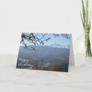 La tarjeta de cumpleaños de los Pirineos