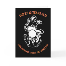 La tarjeta de cumpleaños de poder