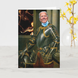 La tarjeta de cumpleaños del Personalizable Knight