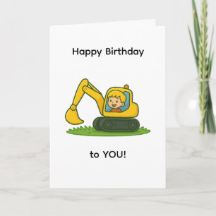 La tarjeta de cumpleaños feliz del chico con diseñ