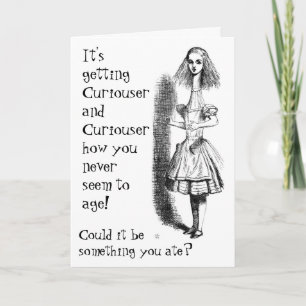 La tarjeta de cumpleaños más curiosa de Alice