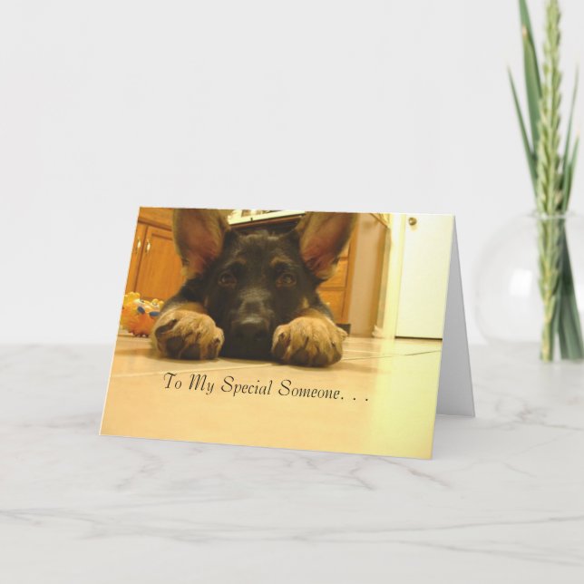 La tarjeta de descanso III (Anverso)