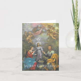 La tarjeta de dos Navidades de Trinidad