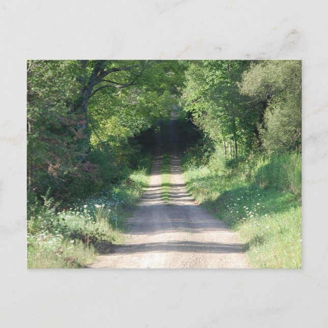 La tarjeta de envío de ruta (Anverso)