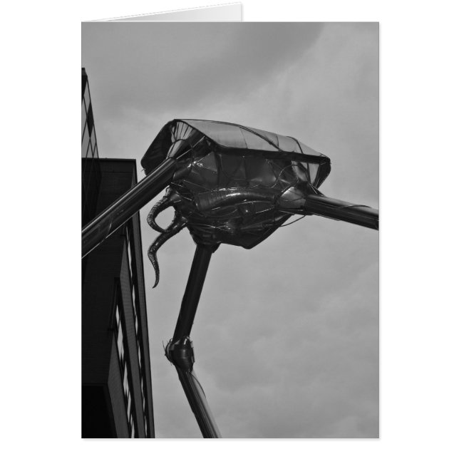 La tarjeta de escultura marciana (Frente)