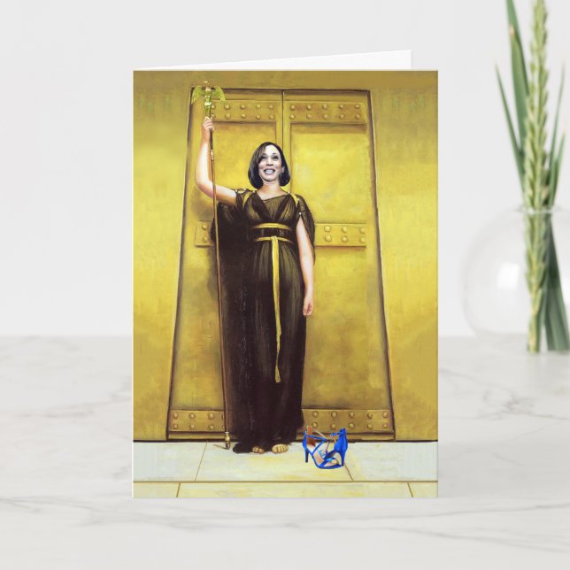 La tarjeta de felicitación de cumpleaños de la era (Anverso)