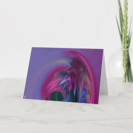 La tarjeta de felicitación de Dólares en ascenso