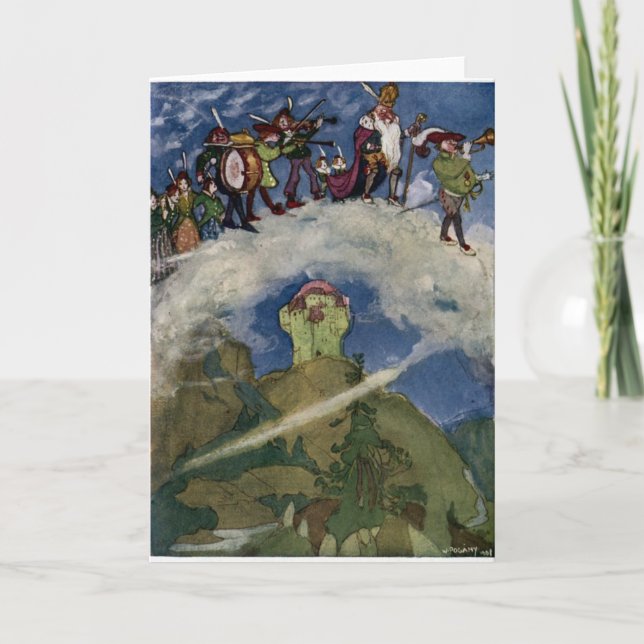 La tarjeta de felicitación de las hadas (Anverso)