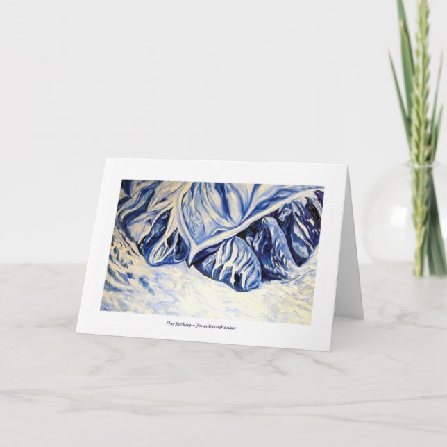 La TARJETA de FELICITACIÓN de Rockies (Anverso)