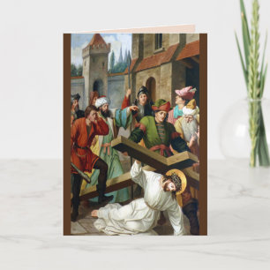 la tarjeta de felicitación de ruta