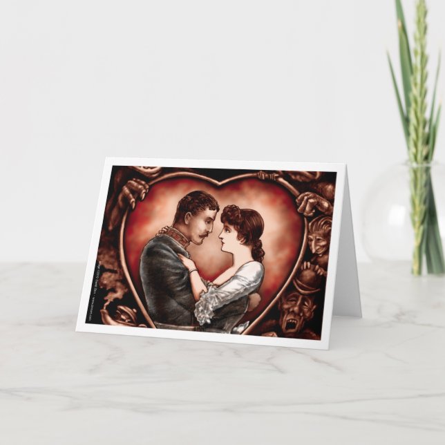 La tarjeta de felicitación de Sorcerer (Anverso)