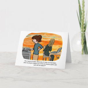 La tarjeta de felicitación del grito para los