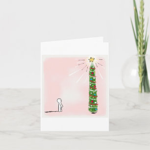 La tarjeta de felicitación del navidad navidad