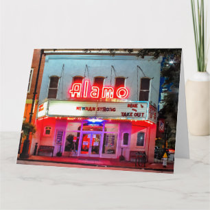 La tarjeta de felicitación Jumbo ALAMO