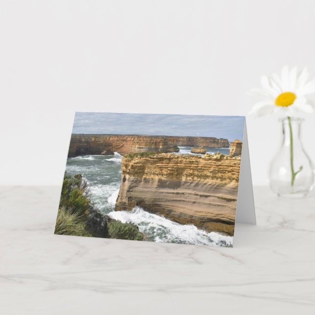 La tarjeta de felicitación Razorback Victoria Blan (Planta pequeña)