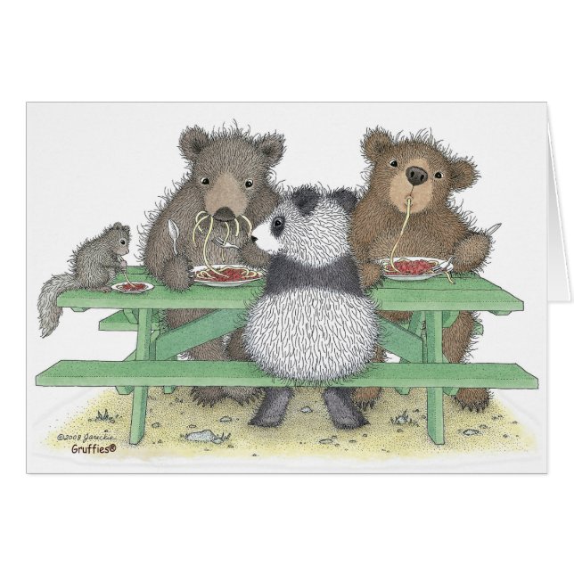 La tarjeta de Gruffies® (Anverso (Horizontal))