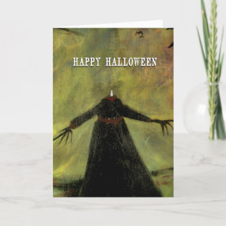 La tarjeta de Halloween del ~ de la caza