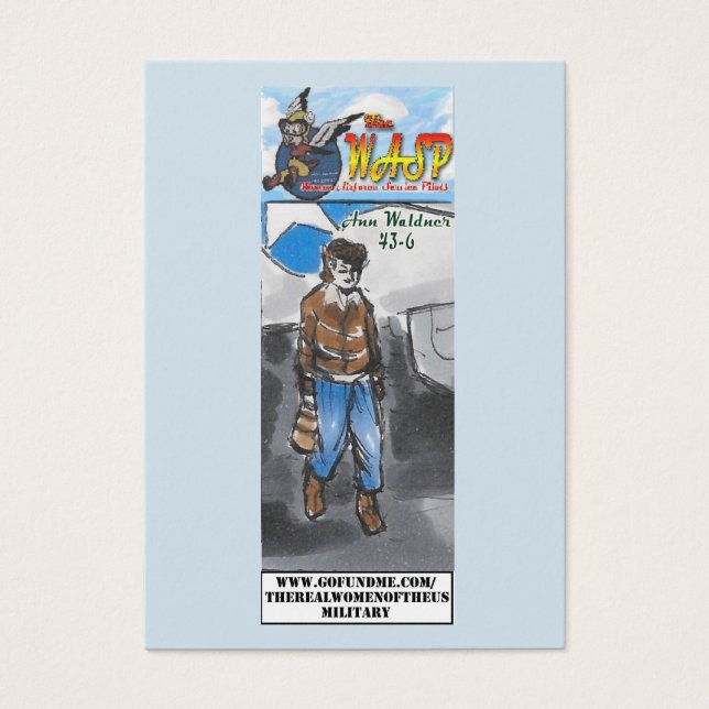 La tarjeta de intercambio WASP Ann Waldner (Frente)